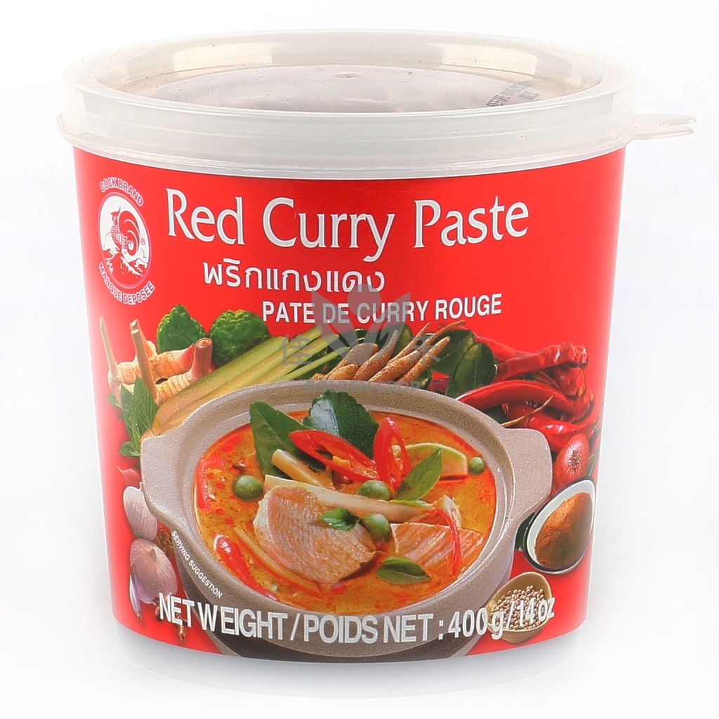 公鸡牌 咖喱 (红) 400g | Cock Brand Red Curry Paste 400g