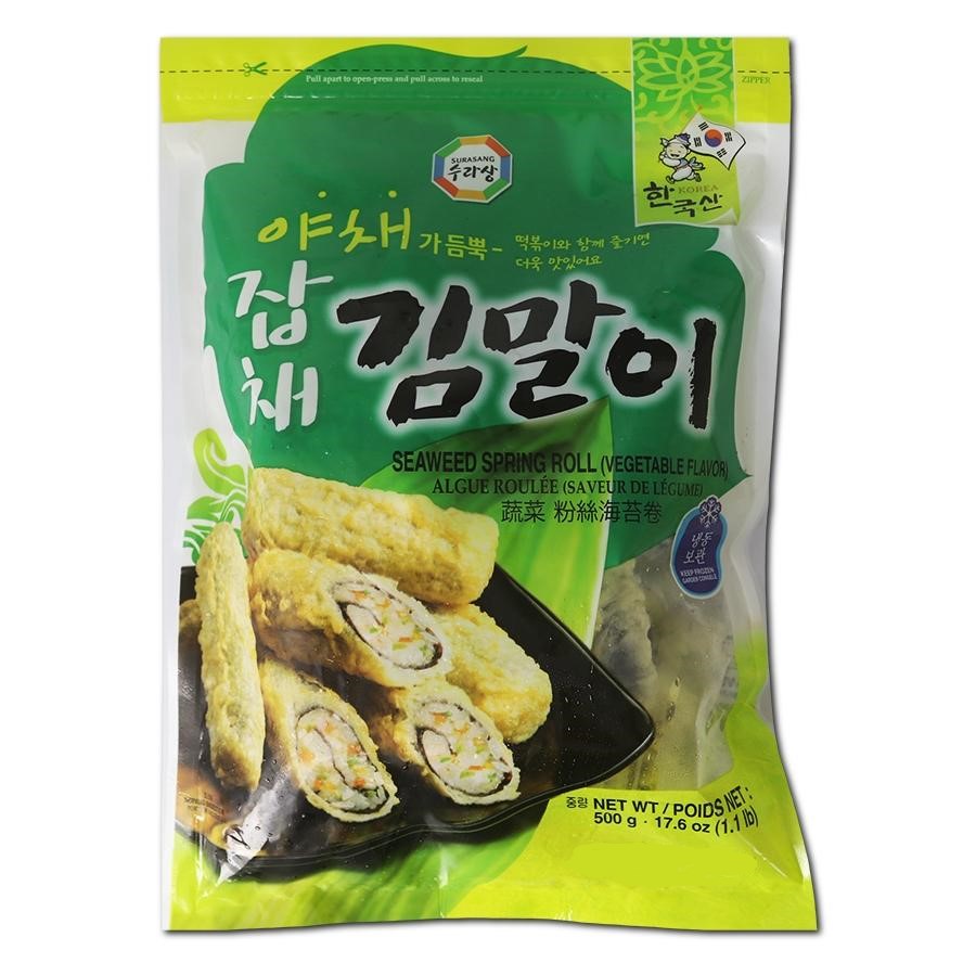 韩国 三进牌 蔬菜海苔卷 500g | Surasang Seaweed  Roll (Vegetable) 500g