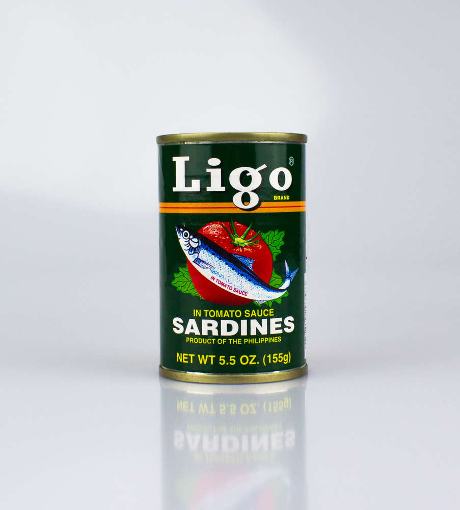 LIGO 沙丁鱼罐头 番茄 155g | LIGO Sardines In Tomato Sauce 155g
