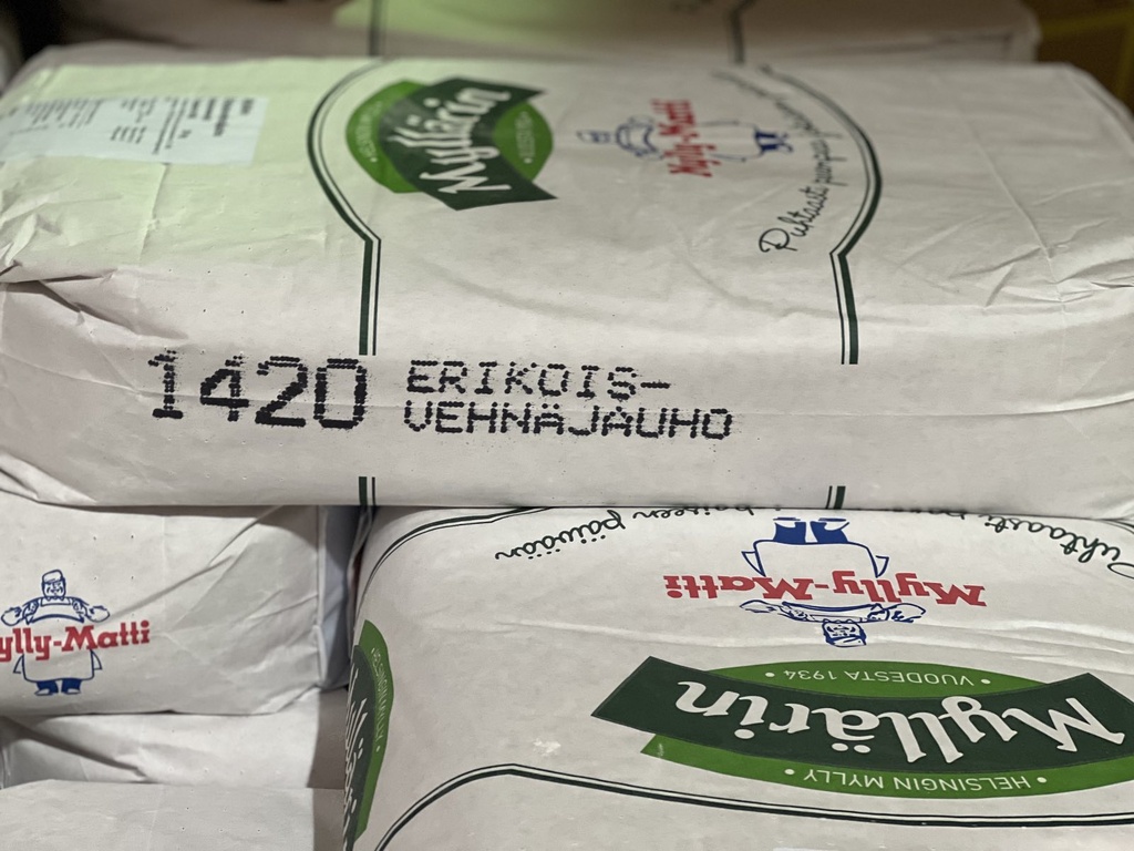 HELSINGIN  MYLLY 1420  特种小麦面粉（面条/披萨专用）20kg | HELSINGIN  MYLLY 1420 Erikoisvehnäjauho 20kg