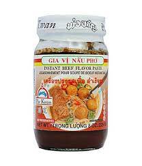 POR KWAN Instant Beef Flavour Paste 225g | POR KWAN 牛肉粿条香料 225g