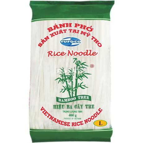 竹树牌 越南米粉 L 5mm 400g | BAMBOO TREE Banh Pho Rice Noodle L 5mm 400g