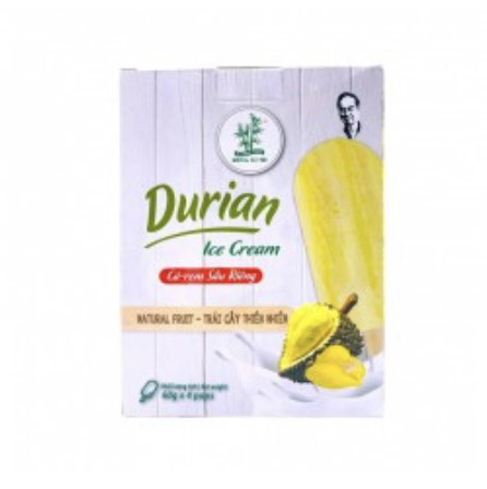 竹树牌 冰棒 榴莲味 60g | BAMBOO TREE Ice Cream Durian Flavor 60g