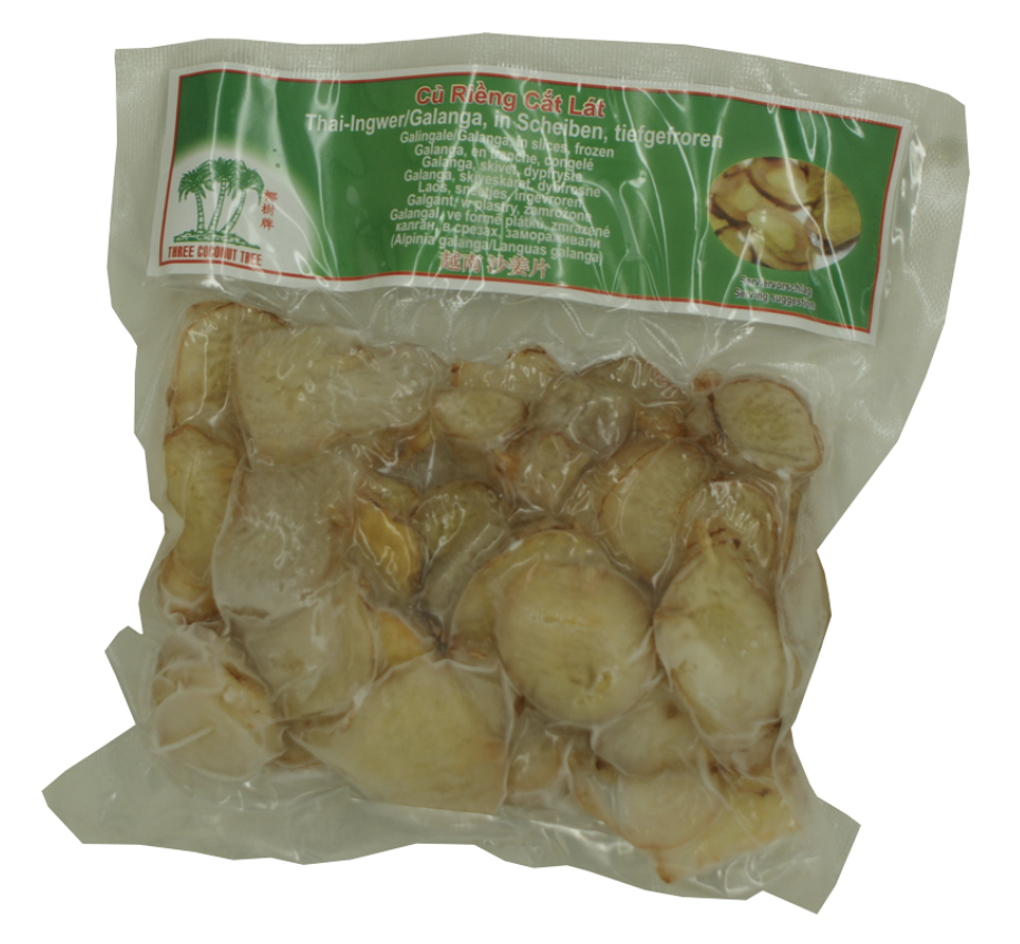 TCT Galanga Root Sliced 200g | TCT 冰冻沙姜片 200g