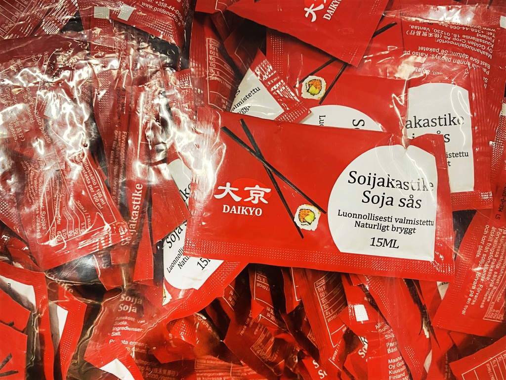 Juku Use--Soy Sauce for Take Away 10ml*600 / CTN | Juku 专用 外卖酱油 10ml*600小包/箱
