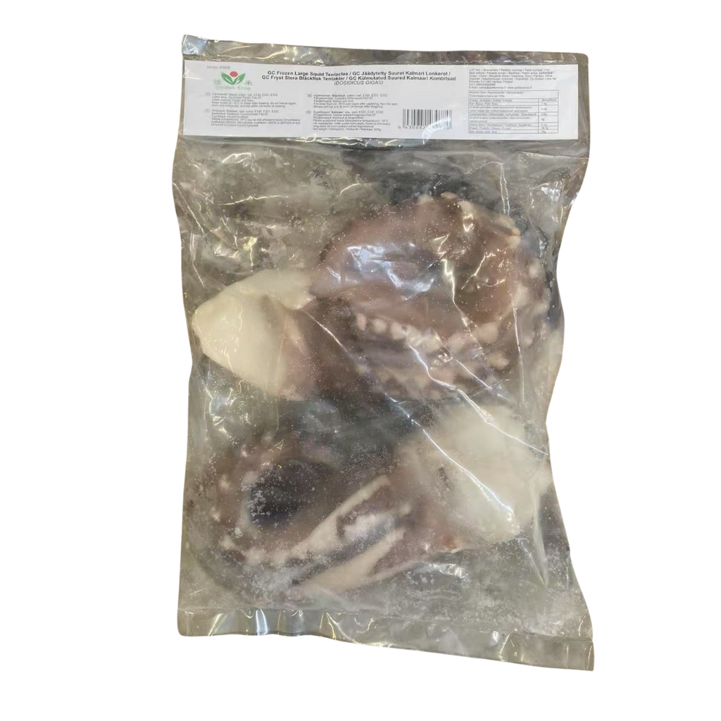 佳禾 冷冻大鱿鱼须 900g | GC Frozen Large Squid Tentacles (DOSIDICUS GIGAS) 900g