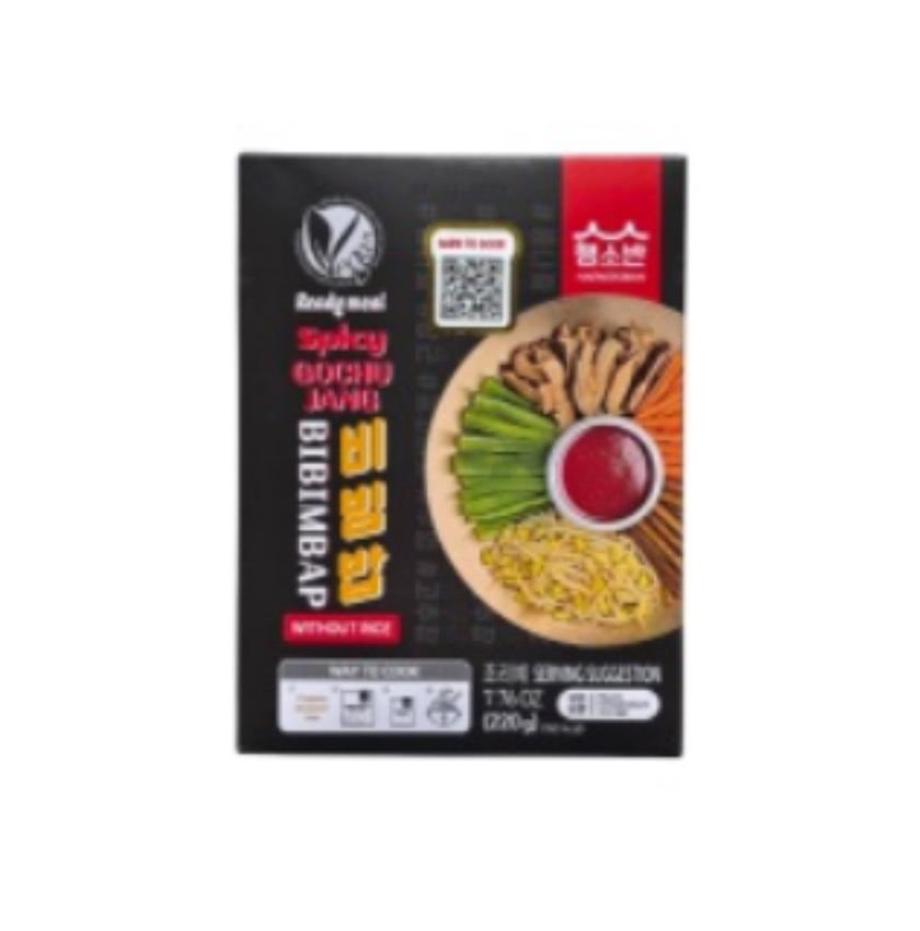 KR Instant Meal Kit Bibimbap Spicy Flavor 220g | 韩国 速食套装 香辣石锅拌饭 220g