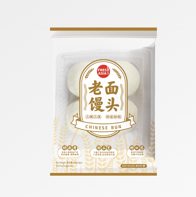 香源 老面馒头 400g | FF Chinese Bun 400g
