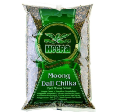 HEERA 带皮绿豆瓣 1kg | HEERA Moong Dall Chilka 1kg 