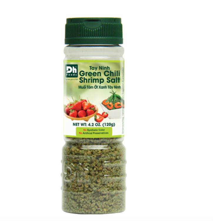DH FOOD Spice Mix Green Chili Shrimp Salt 120g | DH FOOD 青辣椒虾盐 120g