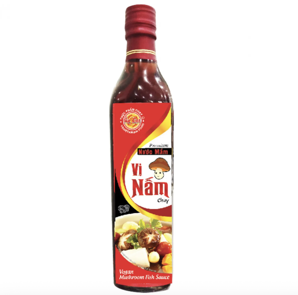 AU LAC 蘑菇鱼露 素食 500ml | AU LAC Mushroom Fish Sauce Vegan 500ml
