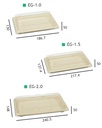 EHP-09 Recyclable Sushi Box (EG-2.0) 300sets/ctn | EHP-09 环保寿司外卖盒 (EG-2.0) 300套/箱